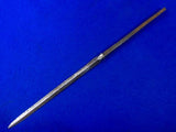 Antique Old Japan Japanese Long Yari Spear Blade Signed