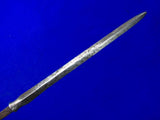 Antique Old Japan Japanese Long Yari Spear Blade Signed