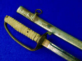 Antique Japanese Japan Russia Russian WWI WW1 Officer's Sword w/ Scabbard