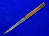Antique Old Japanese Japan Wakizashi Short Sword w/ Scabbard & Kozuka
