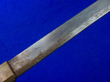 Japanese Japan Antique Old Vintage Wakizashi Tanto Short Sword Blade w/ Scabbard