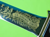 John EK Limited Edition US Airborne Force Commemorative Engraved Fighting Knife