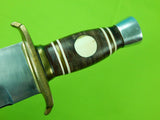 Vintage US Custom Made J.N. John Nelson COOPER Large Spear Head Fighting Knife