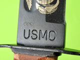 US Ka-Bar USMC 9101 MK2 Arlington Ridge Commemorative Fighting Knife Sheath Box