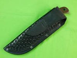 US Custom Hand Made by Kelly K. MOEN Texas Hunting Knife & Sheath
