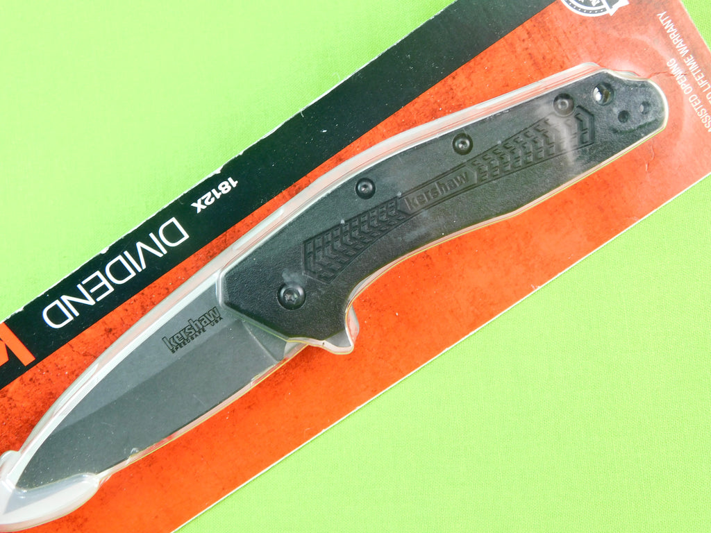 Vintage US Made Kershaw 1812X Dividend Folding Pocket Knife New Sealed