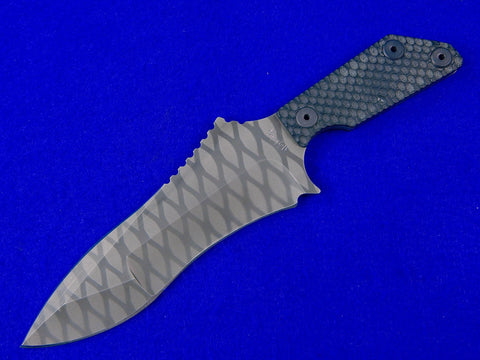 Original 2007 Custom Hand Made Handmade By Maker MICK STRIDER Fighting Knife