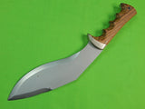 US Custom Hand Made Early JAMES R. DICK ATKINSON Kukri Style Fighting Knife