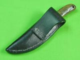 US Custom Hand Made LARRY PRIDGEN Hunting Fighting Knife & Sheath