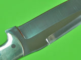 US Custom Hand Made LARRY PRIDGEN Hunting Fighting Knife & Sheath