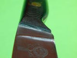 Vintage US D. LEIBENGUTH Rockwood MI Hunting Knife & Sheath