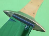 US Custom Hand Made RK Marked Large Hunting Fighting Knife & Sheath