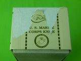 US 1998 CASE XX Limited Marine Corps USMC Combat Fighting Knife & Sheath Box #1