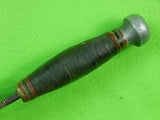 US WW2 post WWII MARBLES Gladstone Buster Brown Shoes Hunting Knife & Sheath