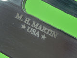 US Custom Hand Made by M.H. MARTIN Fighting Knife & Sheath Stone