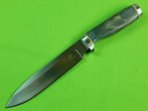 US Custom Hand Made by MIKE DILLUVIO Hunting Fighting Knife