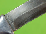 Vintage Custom Hand Made MORSETH Brusletto Norway Knife & Sheath