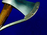 Vintage US MARBLES Gladstone #5 Belt Camping Axe Hatchet with leather sheath scabbard