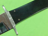 Custom Handmade by McBurnette , Harvey Otis Fighting Hunting Knife Dagger & Scabbard