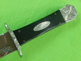 Custom Handmade by McBurnette , Harvey Otis Fighting Hunting Knife Dagger & Scabbard