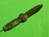 Antique Old Middle Eastern East 19 Century Hunting Fighting Knife & Scabbard