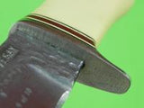 Vintage US 1993 Custom Hand Made NEWT LIVESAY Limited Edition Hunting Knife
