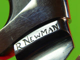 US Custom Hand Made R. Newman Hunting Fighting Knife