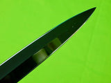 Vintage US Custom Made Norman Levine Dagger Dirk Stiletto Fighting Knife