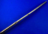 Antique North African Morocco Andrea Ferara Silver Nimcha Sword w/ Scabbard