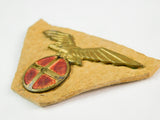 Norwegian Norway German Occupation WW2 Hat Badge Pin Medal