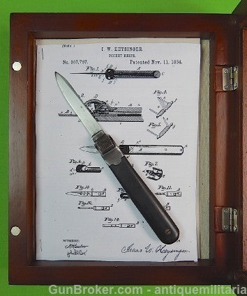 1884 Novelty Captain Isaac Heysinger Gravity Knife