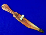 Vintage Old African Africa Kenya Hunting Knife Dagger w/ Scabbard
