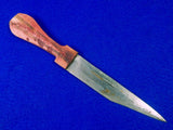 Vintage Old African Africa Kenya Hunting Knife Dagger w/ Scabbard