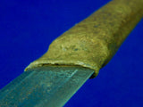 Vintage Old Antique African Africa Kenya Samburu Hunting Knife Sword w/ Scabbard