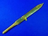 Vintage Old Antique African Africa Kenya Samburu Hunting Knife Sword w/ Scabbard