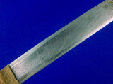 Vintage Old Antique African Africa Kenya Samburu Hunting Knife Sword w/ Scabbard