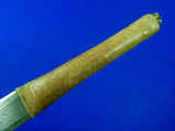 Vintage Old Antique African Africa Kenya Samburu Hunting Knife Sword w/ Scabbard