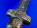 Old Antique Vintage Africa African Short Sword w/ Scabbard
