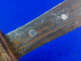 Old Antique Vintage Africa African Short Sword w/ Scabbard