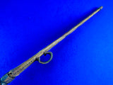 Old Antique Vintage Africa African Short Sword w/ Scabbard