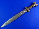 Old Antique Vintage Africa African Short Sword w/ Scabbard