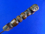 Old Antique Vintage Africa African Short Sword w/ Scabbard