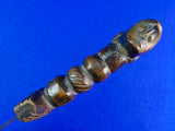 Old Antique Vintage Africa African Short Sword w/ Scabbard