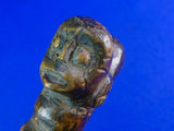Old Antique Vintage Africa African Short Sword w/ Scabbard