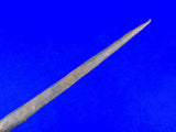 Antique Vintage Old Africa African Short Spear Head Point Knife Dagger