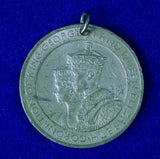British English England 1937 Coronation Commemorative Medal Order Badge