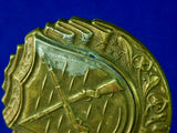 Czechoslovakian Czechoslovakia Czech WW2 WWII Sheild Badge Order Medal
