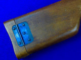 Original German Germany WW1 WW2 Mauser C96 Gun Broom Handle Wood Stock Holster