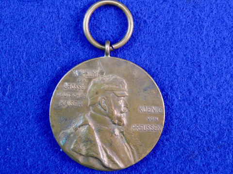 Original German WWI WW1 Kaiser Wilhelm I Medal Badge
