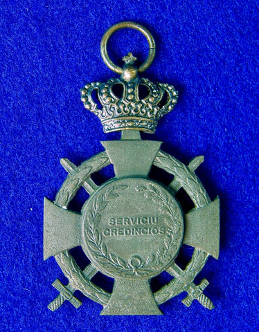 Antique Romanian Romania WW1 Medal Order Badge Award 